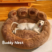BuddyNest Zachte Pootvormige Slaapmand - Voor Honden & Katten