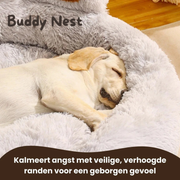 BuddyNest Zachte Pootvormige Slaapmand - Voor Honden & Katten