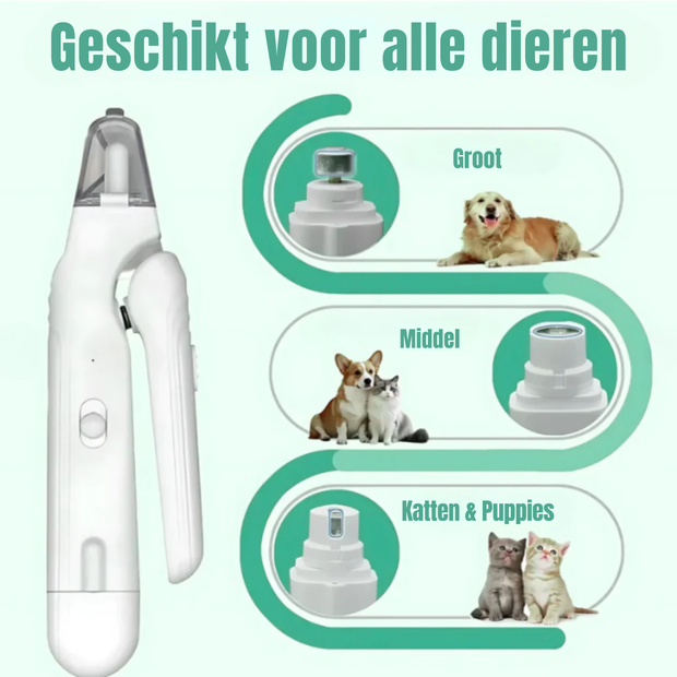 BuddyNest LumiNail™ – LED Nagelknipper voor Honden