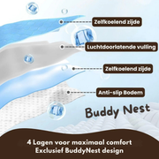 BuddyNest CoolSleep - Zelfkoelende Ligmat voor Huisdieren