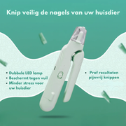 BuddyNest LumiNail™ – LED Nagelknipper voor Honden