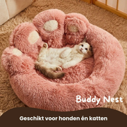 BuddyNest Zachte Pootvormige Slaapmand - Voor Honden & Katten
