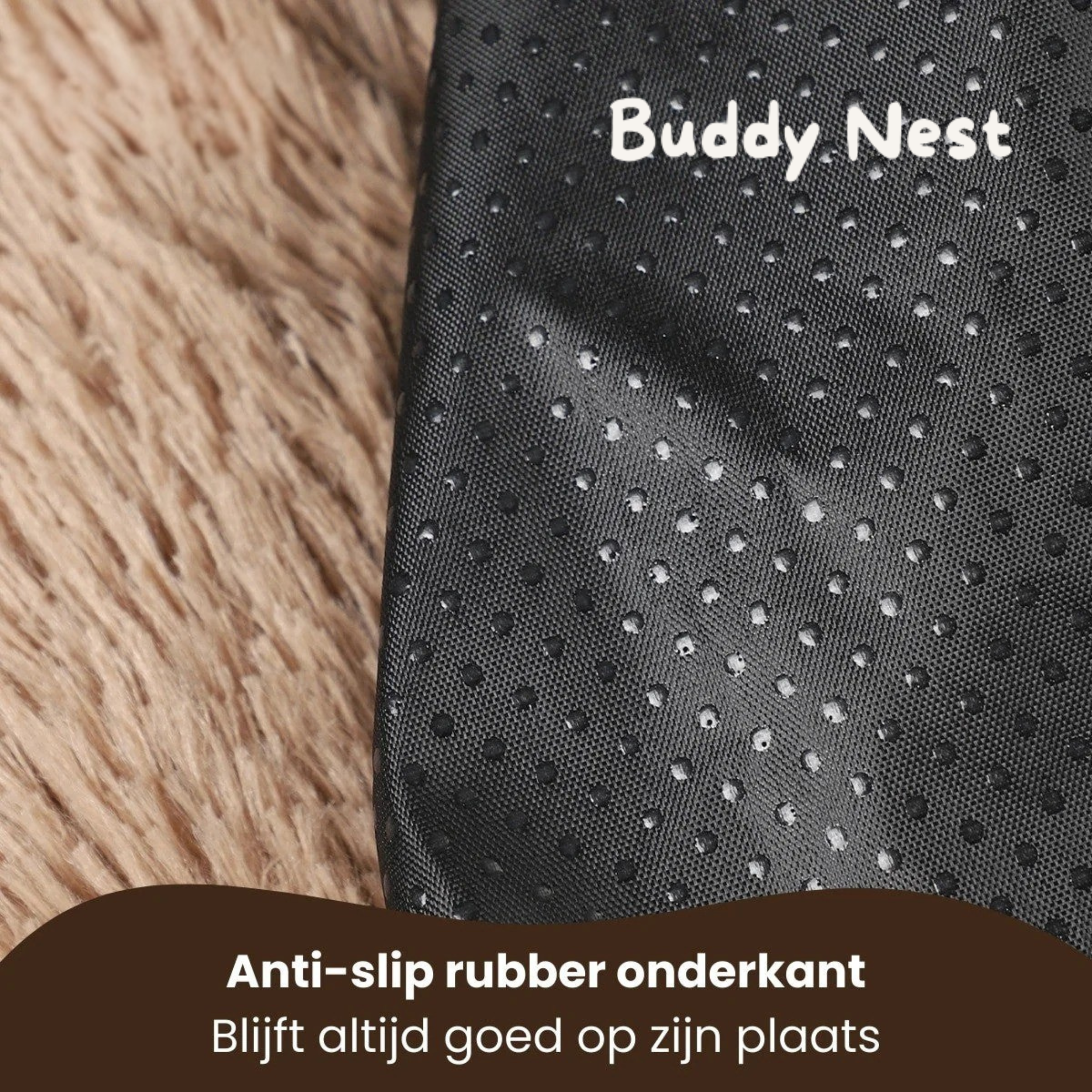 BuddyNest Zachte Pootvormige Slaapmand - Voor Honden & Katten