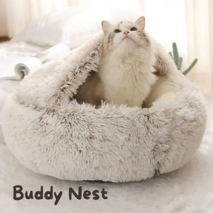 BuddyNest Luxe Slaapnest - Voor Katten & Kleine Honden