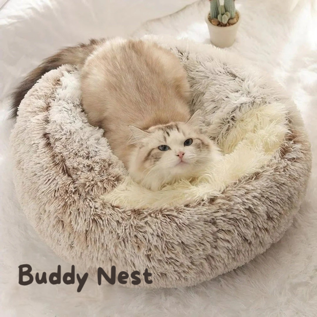 BuddyNest Luxe Slaapnest - Voor Katten & Kleine Honden