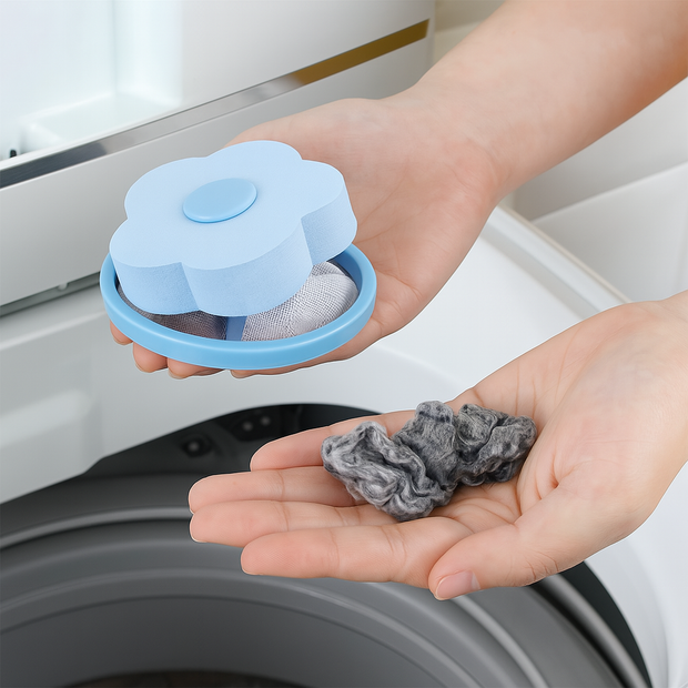 Set van 4 haaropvangcapsules voor de wasmachine