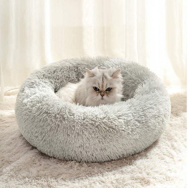 BuddyNest Pluche Cloud Bed - Voor Katten & Kleine Honden