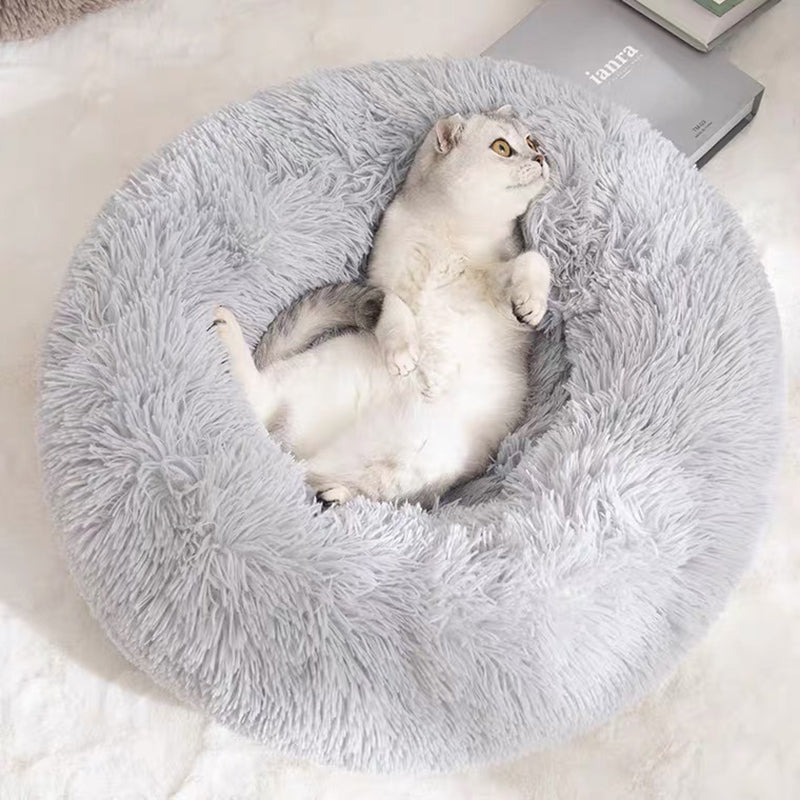 BuddyNest Pluche Cloud Bed - Voor Katten & Kleine Honden