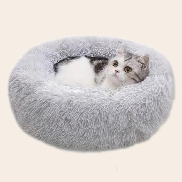 BuddyNest Pluche Cloud Bed - Voor Katten & Kleine Honden